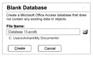 NCERT Solutions For Class 10 Computer Chapter 4 Microsoft Access 1 Soluti2
