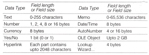 NCERT Solutions For Class 10 Computer Chapter 4 Microsoft Access 3 Soluti4