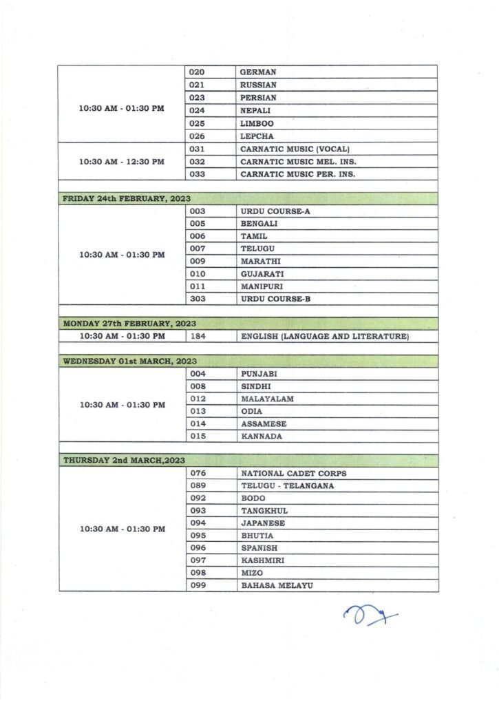 Date Sheet Session 2022 23 29122022 3 min