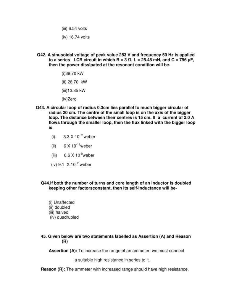 CBSE Class 12 Physics Sample Question Paper 2022 11 Physics SQP 11 min