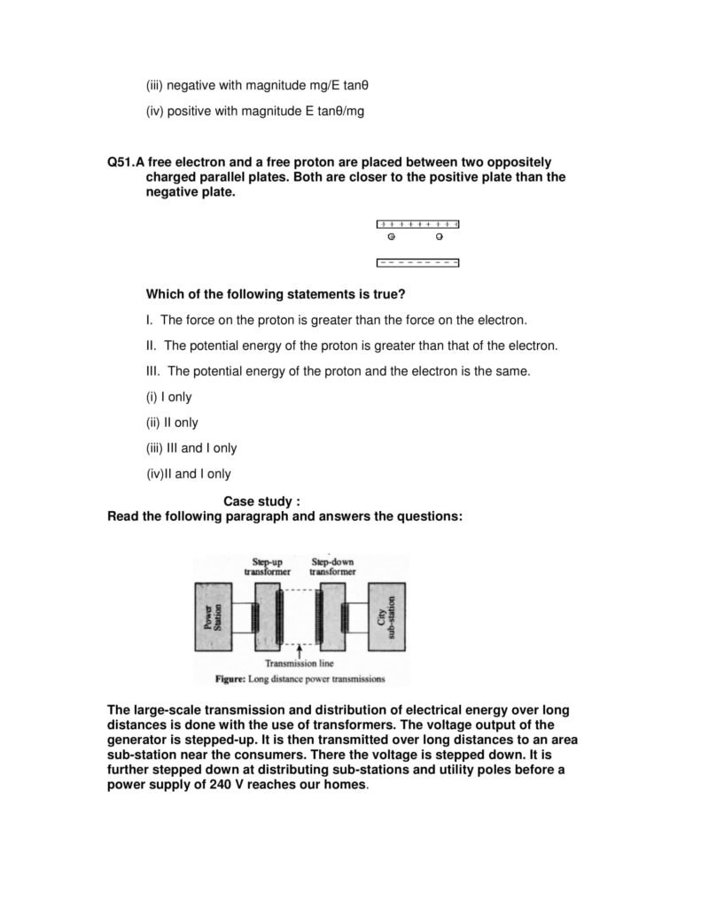 CBSE Class 12 Physics Sample Question Paper 2022 14 Physics SQP 14 min