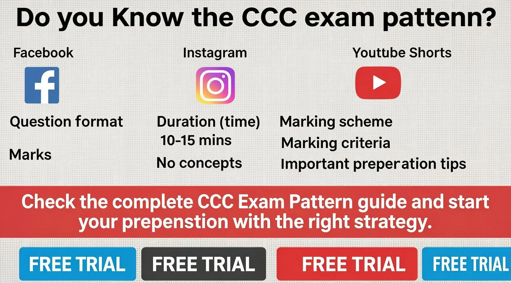CCC Eligibility Criteria: A Complete Guide for NIELIT Aspirants 1 CCC Exam Pattern 2026 – NIELIT CCC Paper Pattern