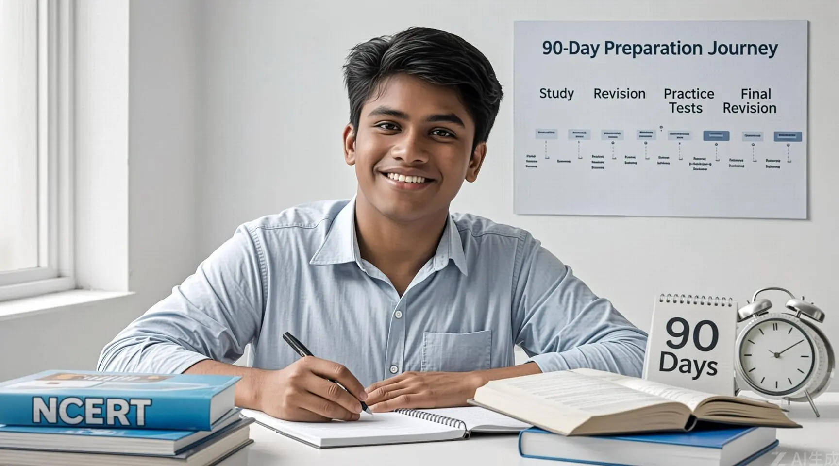 90-Day Board Exam Study Plan for Class 10