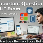 CCC Important Questions for NIELIT Exam : A comprehensive guide featuring chapter-wise MCQs, practice sets, and shortcut keys for computer course aspirants.