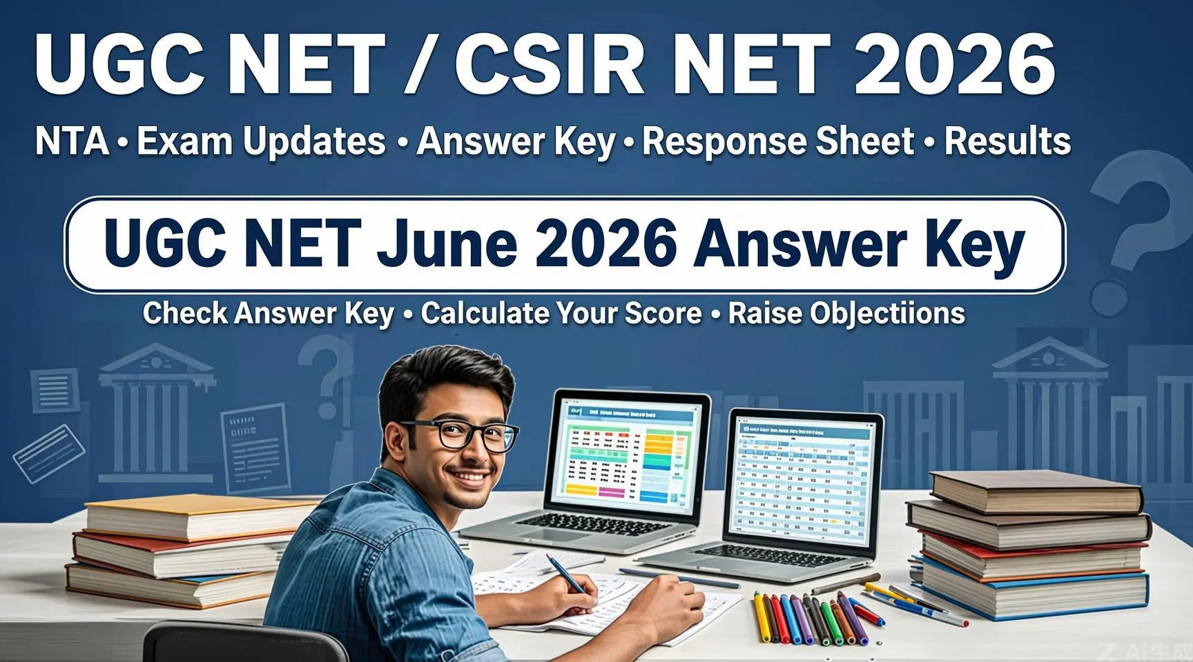 UGC NET June 2026 Answer Key, response sheet and objection process