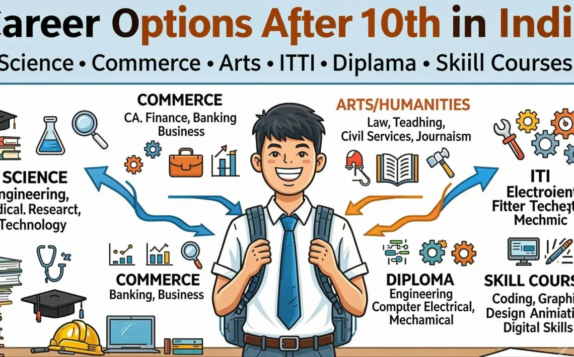 Career Options After 10th in India