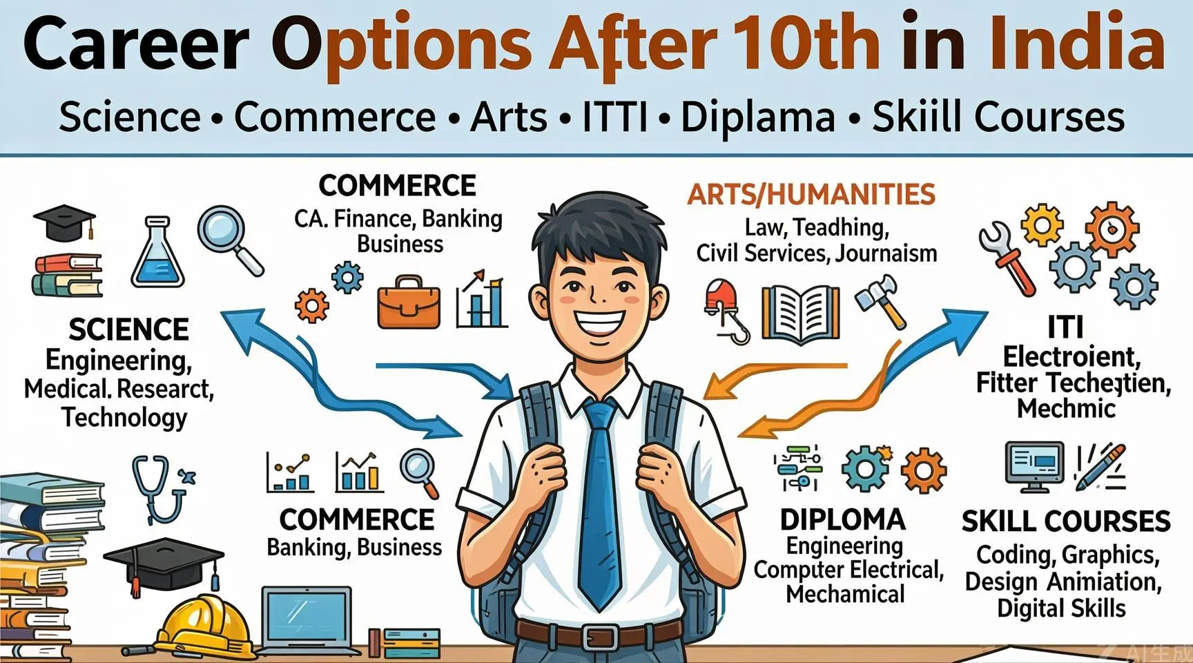 Career Options After 10th in India
