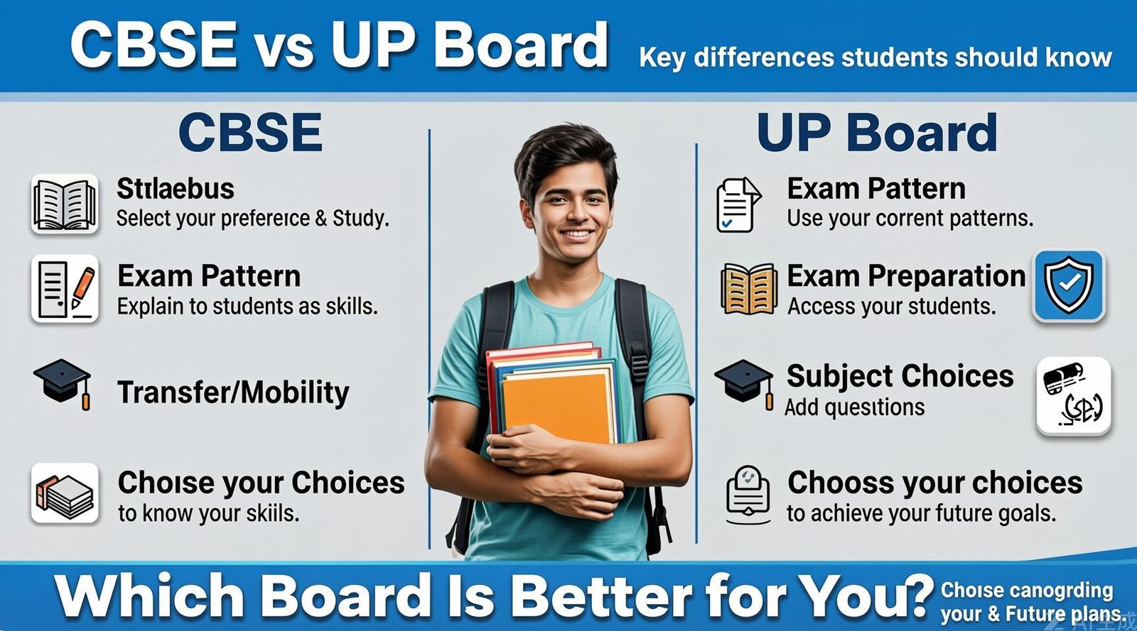 CBSE vs UP Board: Key Differences Students Should Know