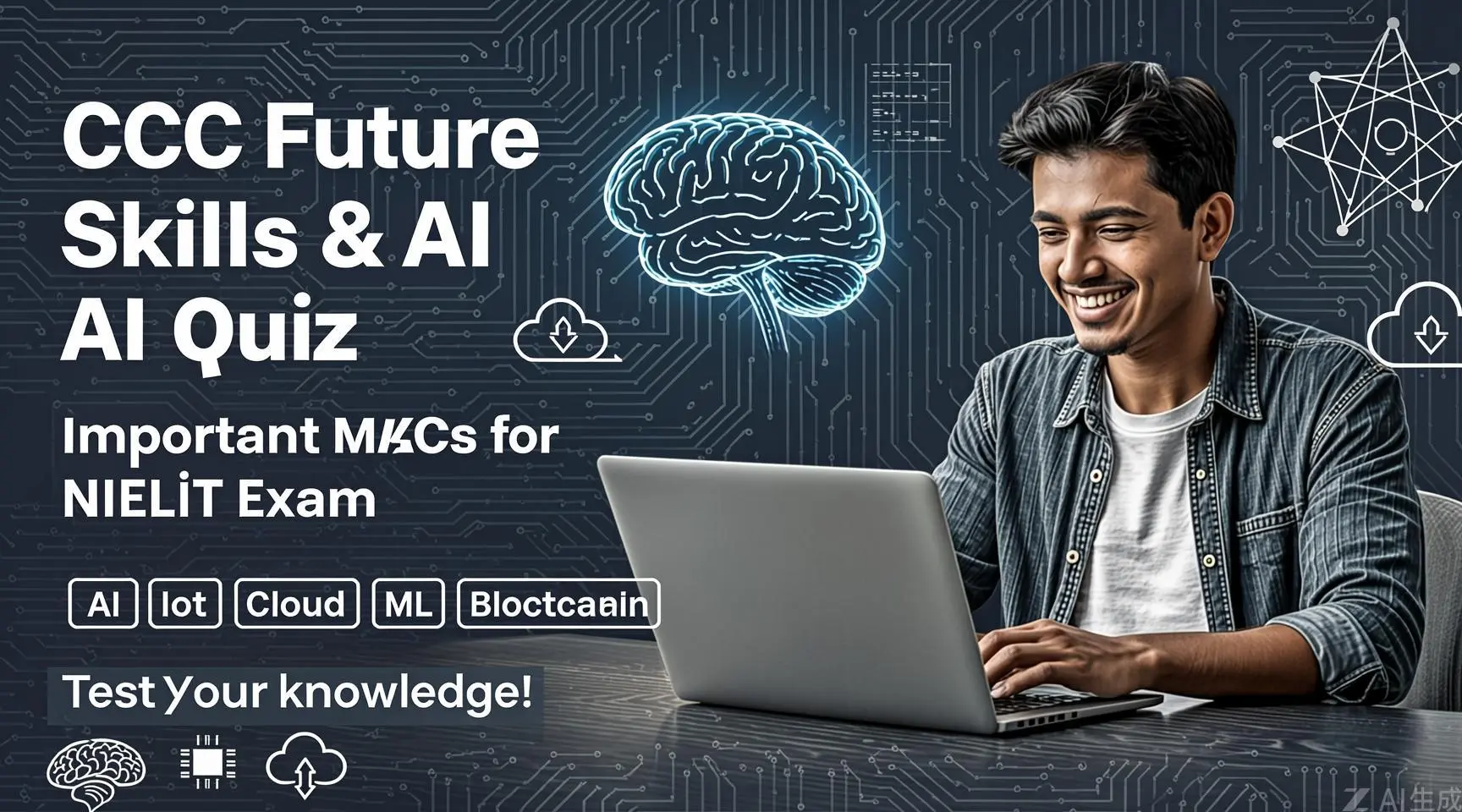 CCC Future Skills and AI Quiz 2026 for NIELIT exam preparation