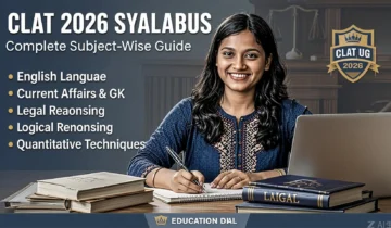 CLAT 2026 Syllabus subject-wise guide