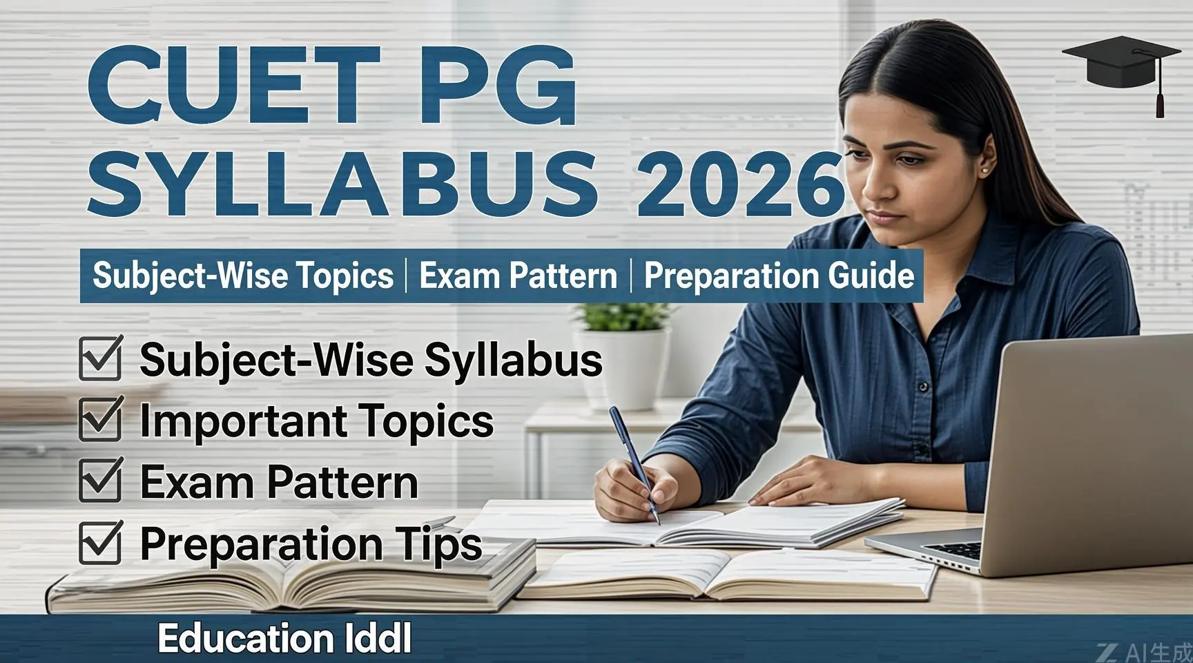 CUET PG Syllabus 2026 subject-wise details and exam pattern overview