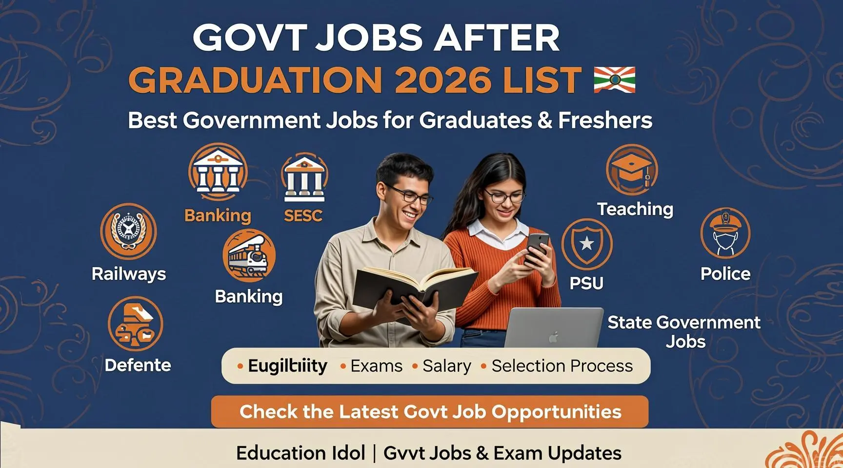 Govt Jobs After Graduation 2026 List