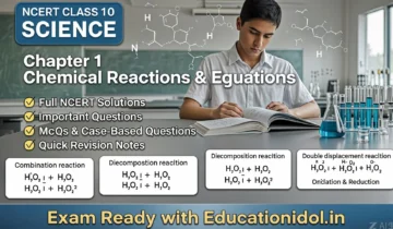 NCERT Class 10 Science Chapter 1 Solutions – Chemical Reactions and Equations