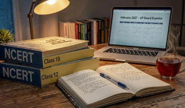UP Board Date Sheet 2027 showing the latest Class 10 and Class 12 exam schedule, expected dates, and PDF download information.