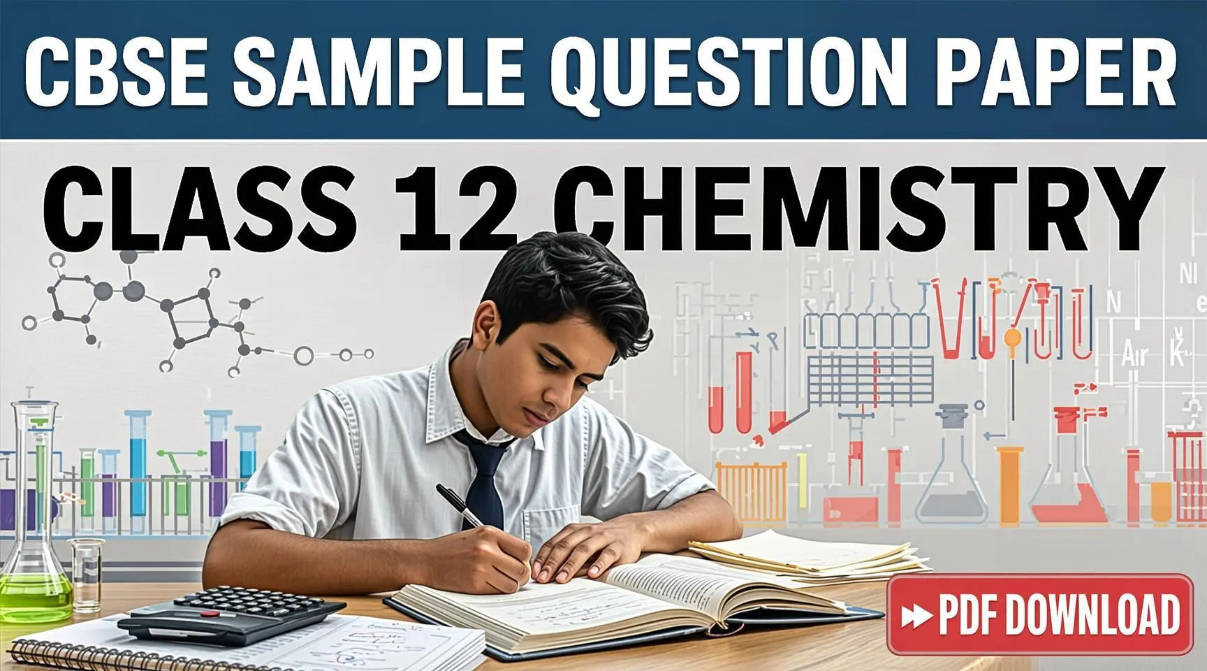 CBSE Sample Question Paper Class 12 Chemistry PDF Download (Academic Year 2026-27) 1 CBSE Sample Question Paper Class 12 Chemistry PDF Download