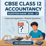 cbse class 12 accountancy question bank pdf download