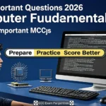 CCC Important Questions 2026 – Computer Fundamentals MCQs