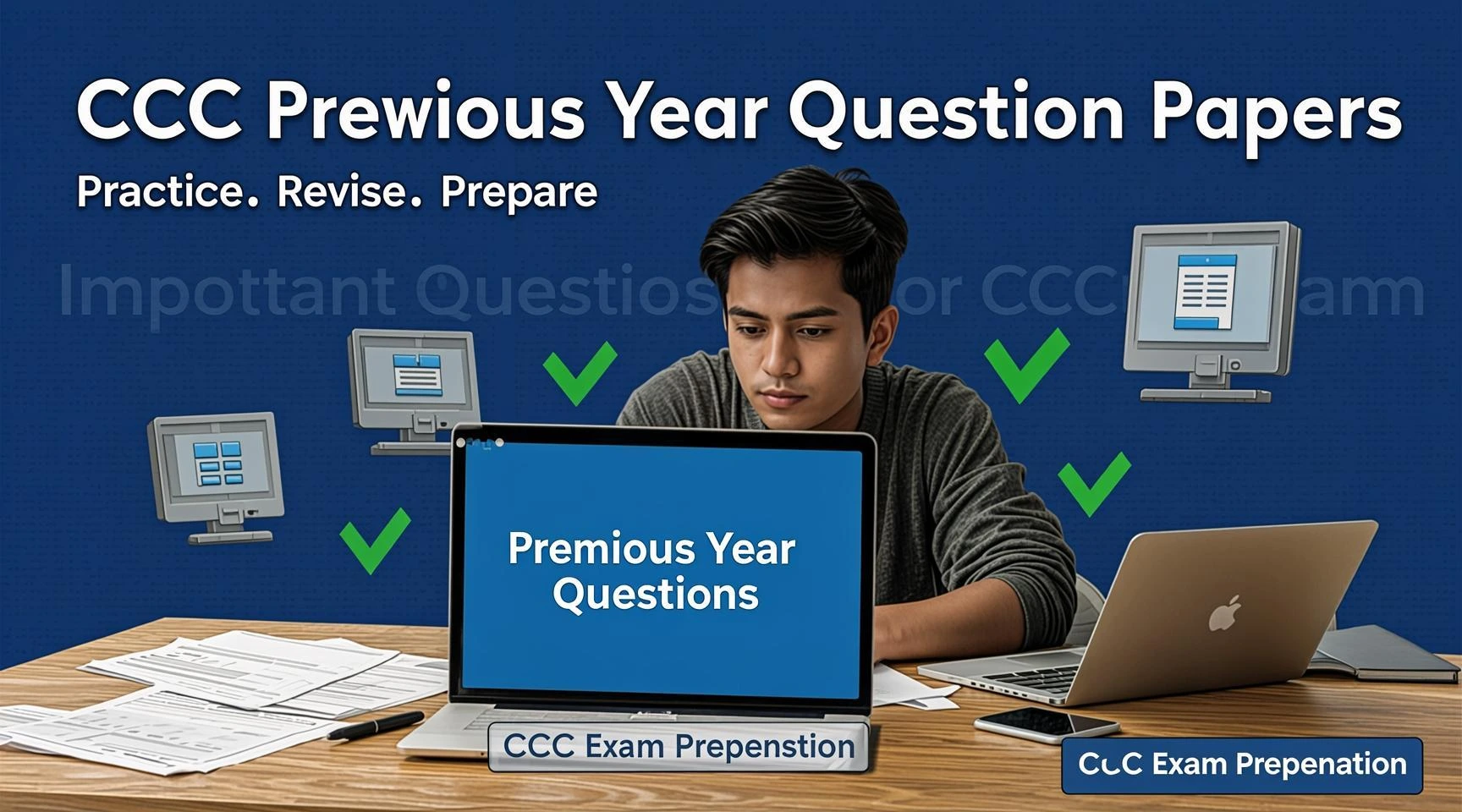 CCC Previous Year Question Papers: Practice MCQs, Answers & Important Topics 1 CCC Previous Year Question Papers 2026 for exam preparation